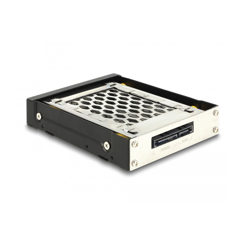 Delock 3.5″ Wechselrahmen für 1 x 2.5″ SATA / SAS HDD / SSD mit Vibrationsschutz
