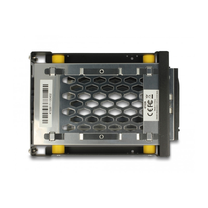 Delock 3.5″ Wechselrahmen für 1 x 2.5″ SATA / SAS HDD / SSD mit Vibrationsschutz