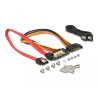 Delock 3.5″ Wechselrahmen für 1 x 2.5″ SATA / SAS HDD / SSD mit Vibrationsschutz