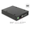 Delock 3.5″ Wechselrahmen für 1 x 2.5″ U.2 NVMe SSD oder SATA / SAS HDD / SSD