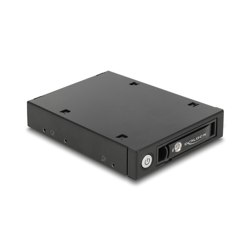 Delock 3.5″ Wechselrahmen für 1 x 2.5″ U.2 NVMe SSD oder SATA / SAS HDD / SSD