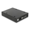 Delock 3.5″ Wechselrahmen für 1 x 2.5″ U.2 NVMe SSD oder SATA / SAS HDD / SSD