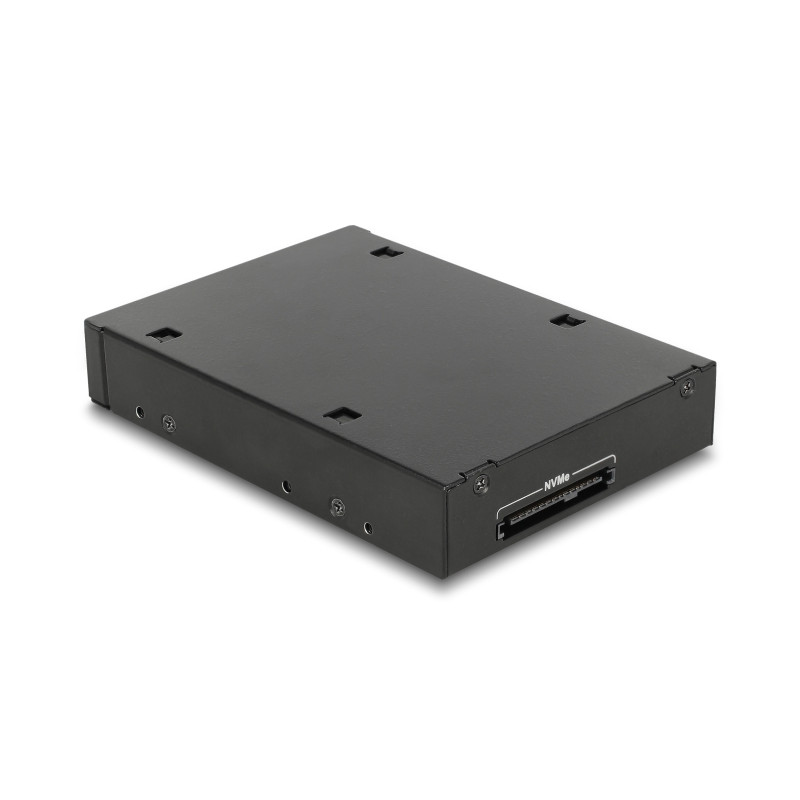 Delock 3.5″ Wechselrahmen für 1 x 2.5″ U.2 NVMe SSD oder SATA / SAS HDD / SSD