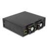 Delock 5.25″ Wechselrahmen für 4 x 2.5″ SATA / SAS HDD / SSD 12 Gb/s