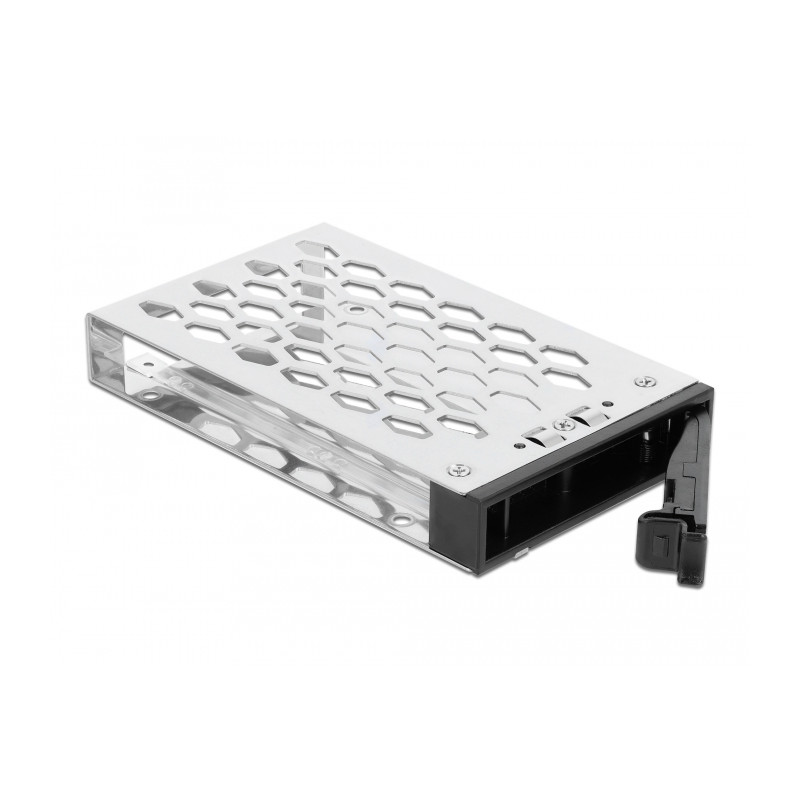 Delock 5.25″ Wechselrahmen für 4 x 2.5″ U.2 NVMe SSD mit abschließbaren Trays