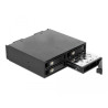 Delock 5.25″ Wechselrahmen für 4 x 2.5″ U.2 NVMe SSD mit abschließbaren Trays