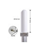 Delock LTE Antenne N Buchse 4 - 6 dBi 22 cm omnidirektional starr Wand- und Mastmontage weiß outdoor
