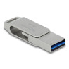 Delock USB 5 Gbps USB-C™ + Typ-A Speicherstick 256 GB - Metallgehäuse