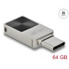 Delock Mini USB 5 Gbps USB-C™ Speicherstick 64 GB - Metallgehäuse