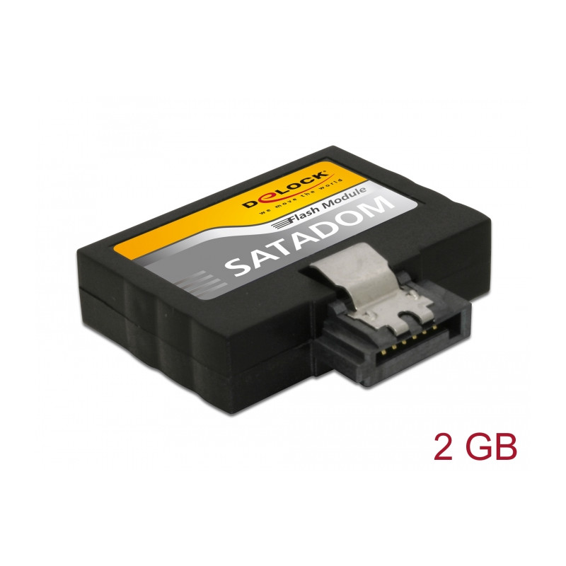Delock SATA DOM 3 Gb/s Flash Modul 2 GB Vertikal / Low Profile