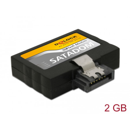 Delock SATA DOM 3 Gb/s Flash Modul 2 GB Vertikal / Low Profile
