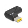 Delock Adapter für Notebook Ladekabel USB Type-C™ Buchse zu Lenovo 11,0 x 4,5 mm Stecker 90° gewinkelt