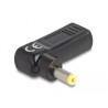Delock Adapter für Notebook Ladekabel USB Type-C™ Buchse zu HP 4,8 x 1,7 mm Stecker 90° gewinkelt