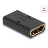 Delock HDMI Adapter Buchse zu Buchse 8K 60 Hz Metall