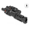 Delock DL4 Solar Konnektor 1 x Stecker zu 2 x Buchse