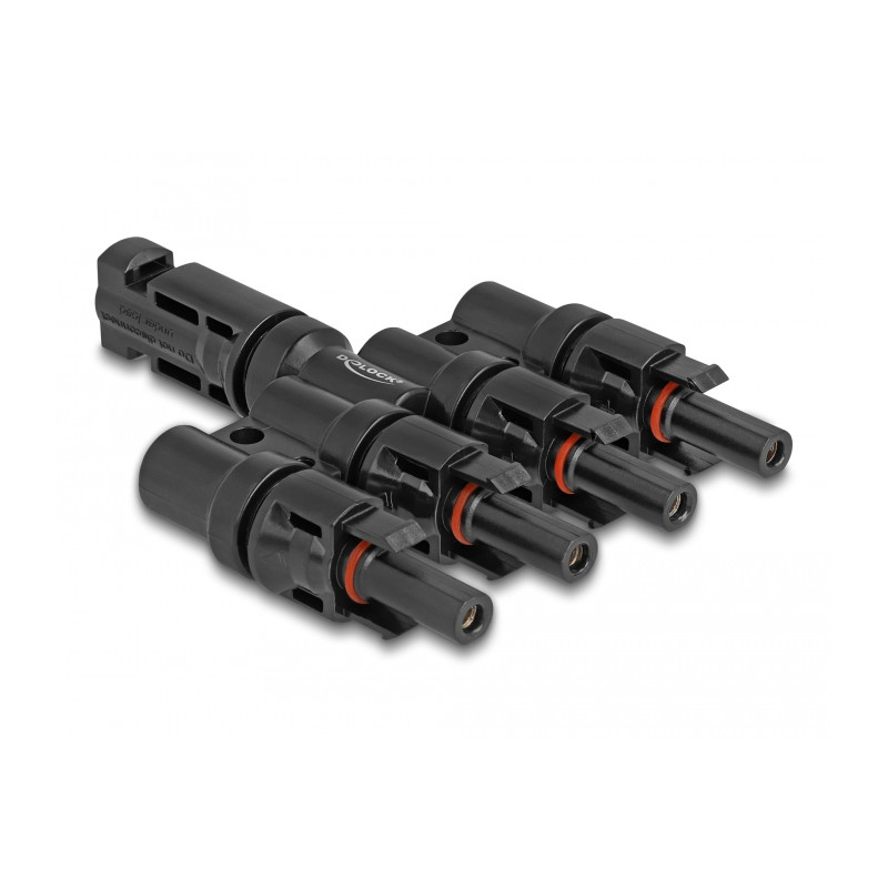 Delock DL4 Solar Konnektor 1 x Stecker zu 4 x Buchse