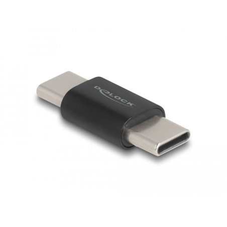 Delock Adapter SuperSpeed USB 10 Gbps (USB 3.2 Gen 2) USB Type-C™ Gender Changer Stecker zu Stecker schwarz