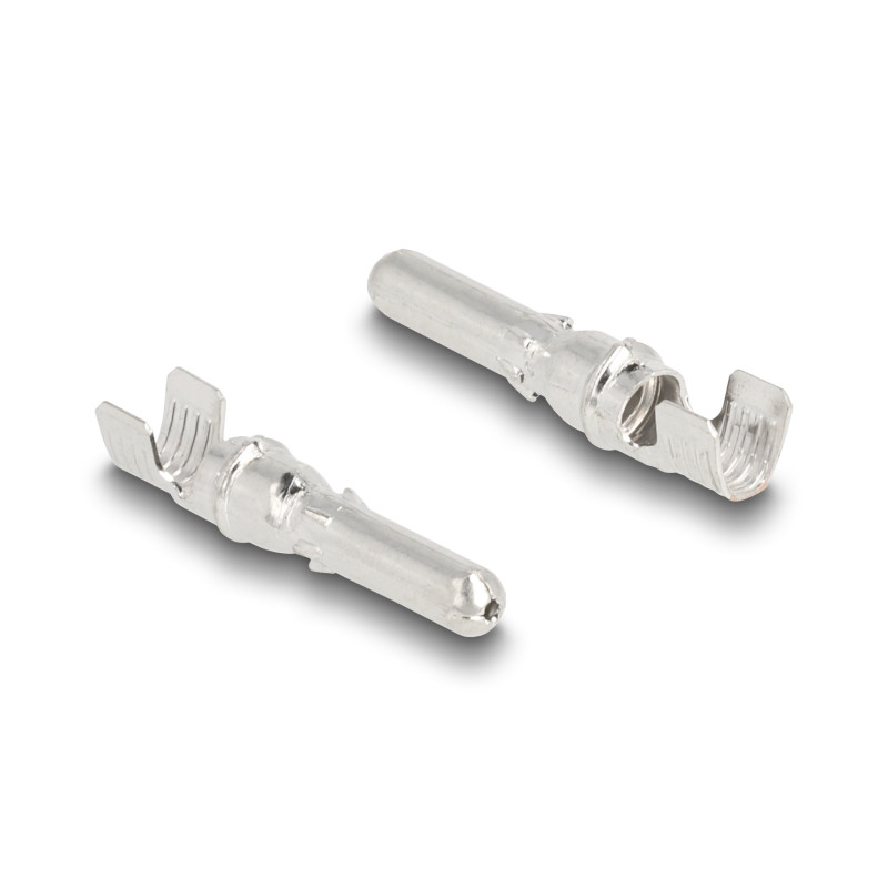 Delock DL4 Solar Stiftkontakte zum Crimpen für Stecker und Buchsen, 20 Stück
