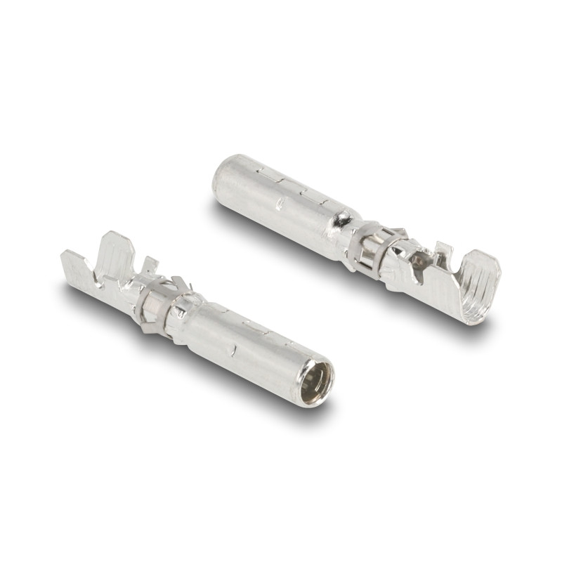 Delock DL4 Solar Stiftkontakte zum Crimpen für Stecker und Buchsen, 20 Stück
