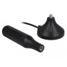 Delock LTE Antenne SMA Stecker 3 - 5 dBi 12,4 cm starr omnidirektional mit magnetischem Standfuß und Anschlusskabel RG-174 A/U 3