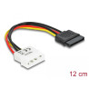 Delock Kabel SATA 15 Pin HDD zu 4 Pin Stecker – gerade