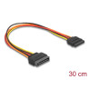 Delock Verlängerungskabel Power SATA 15 Pin Stecker - SATA 15 Pin Buchse 30 cm