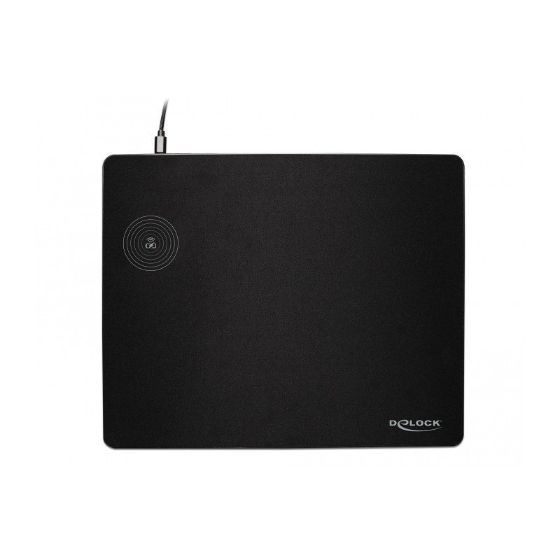 Delock USB Mauspad mit kabelloser Ladefunktion