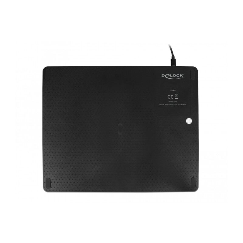 Delock USB Mauspad mit kabelloser Ladefunktion
