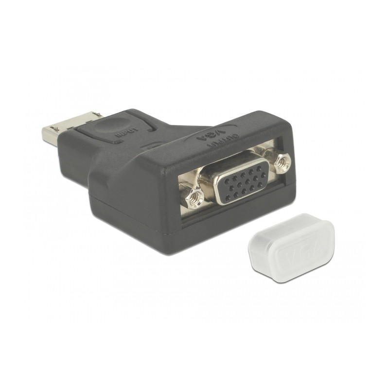 Delock Staubschutz für VGA und D-Sub9 / D-Sub15 Buchse 10 Stück transparent