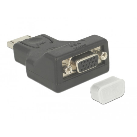 Delock Staubschutz für VGA und D-Sub9 / D-Sub15 Buchse 10 Stück transparent