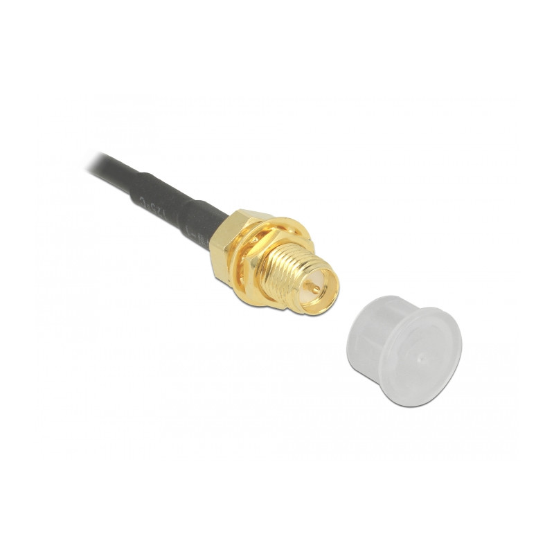 Delock Staubschutz für SMA Stecker 10 Stück transparent