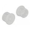 Delock Staubschutz für SMA Stecker 10 Stück transparent