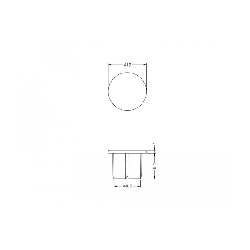Delock Staubschutz für F Stecker 10 Stück transparent