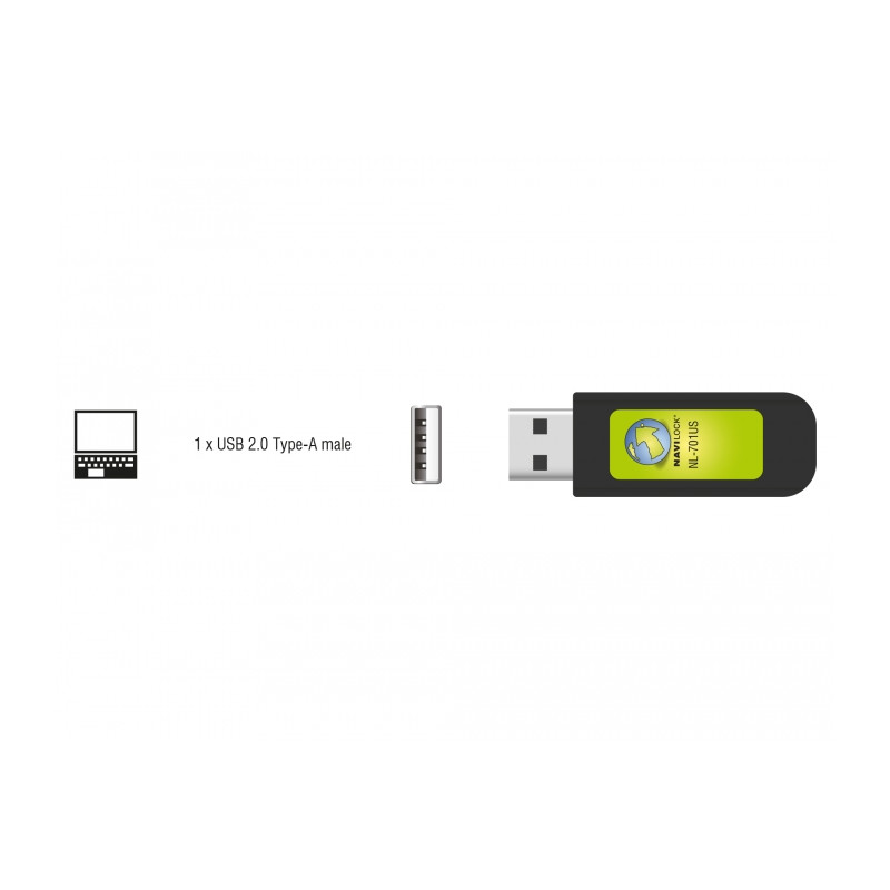 Navilock NL-701US USB 2.0 GPS Empfänger u-blox 7