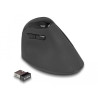 Delock Ergonomische USB Maus vertikal - kabellos