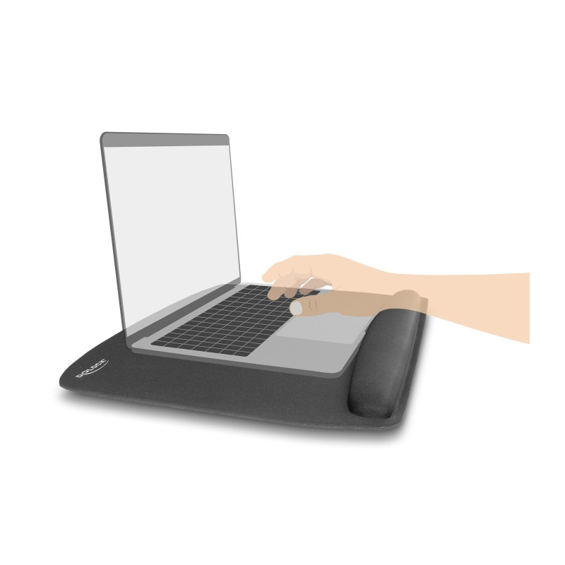 Delock Ergonomisches Mauspad mit Handballenauflage 420 x 320 mm