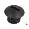 Delock Verschlussstopfen M10 x 1,5 schwarz 10 Stück