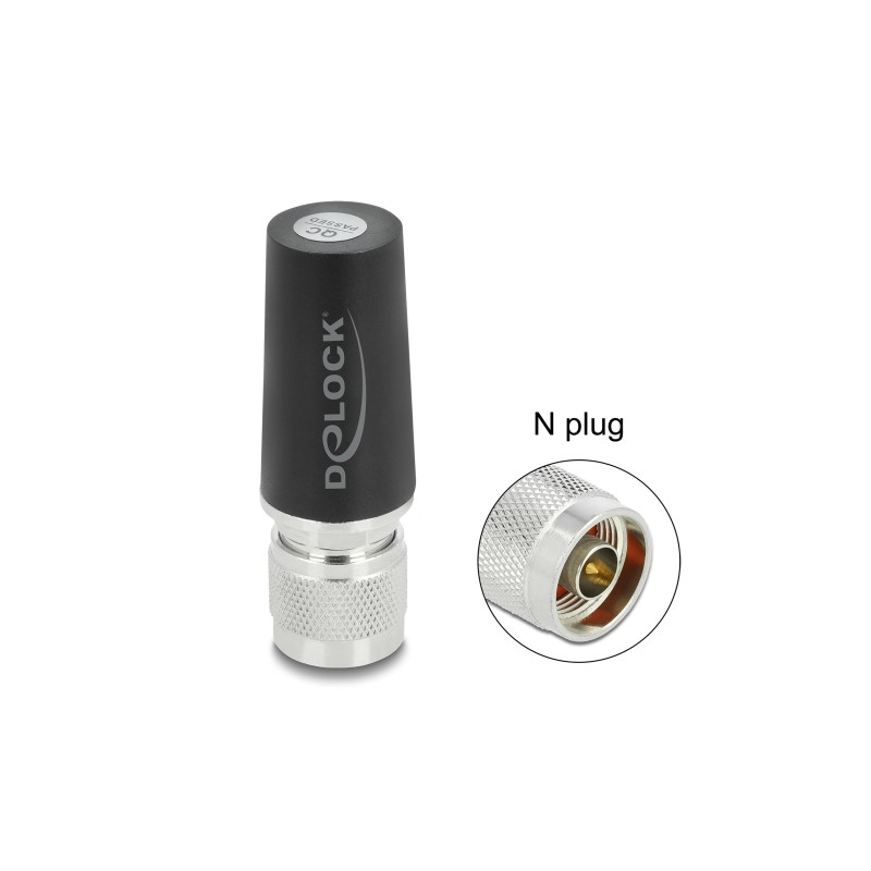 Delock LTE Antenne N Stecker 3 dBi omnidirektional starr Dachmontage outdoor