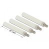 Delock Abstandshalter M4 x M4, Sechskant, Innen / Außen, 57 mm natur 4 Stück