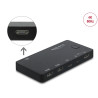 Delock HDMI / USB-C™ KVM Switch 4K 60 Hz mit USB 2.0