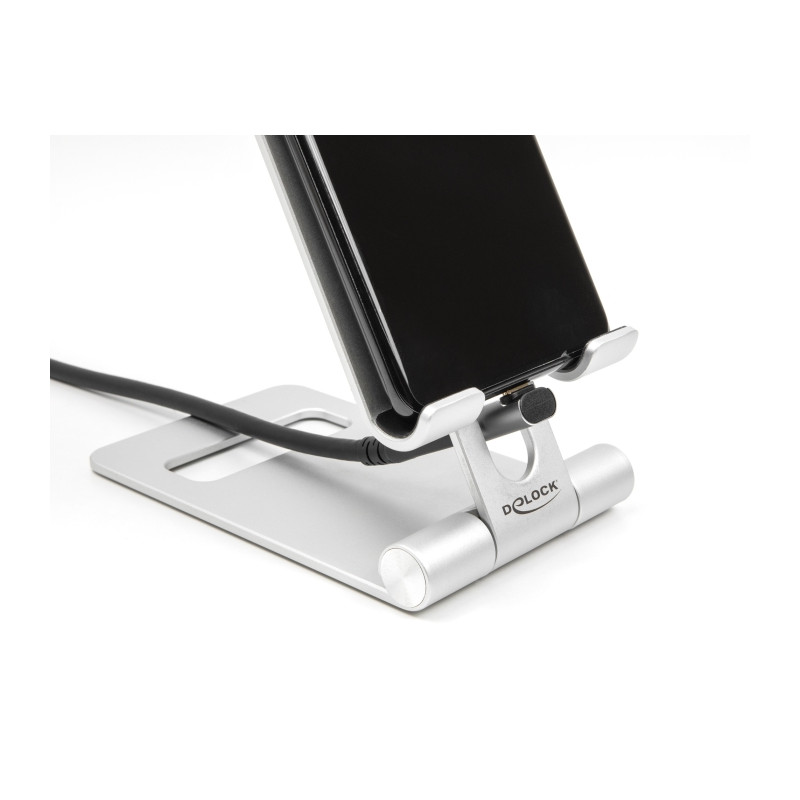 Delock USB Adapter 40 Gbps USB Type-C™ PD 3.1 240 W Stecker zu Buchse gewinkelt 8K 60 Hz Metall