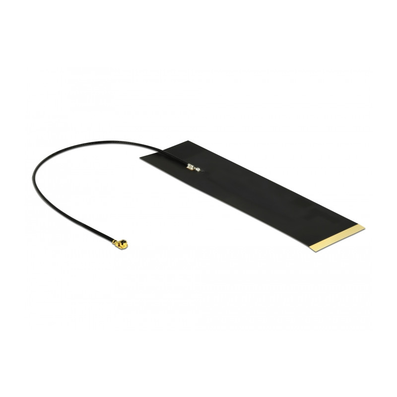 Delock LTE Antenne I-PEX Inc., MHF® I Stecker 1,9 - 3,9 dBi 1.13 15 cm FPC intern Klebemontage