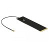 Delock LTE Antenne I-PEX Inc., MHF® I Stecker 1,9 - 3,9 dBi 1.13 15 cm FPC intern Klebemontage