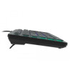 Delock USB Tastatur kabelgebunden 1,5 m schwarz mit RGB Beleuchtung