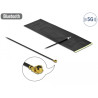 Delock 5G LTE Antenne I-PEX Inc., MHF® I Stecker -0,42 - 5,00 dBi omnidirektional FPC