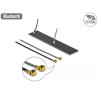 Delock WLAN 802.11 ac/ax/a/h/b/g/n Doppelantenne 2 x I-PEX Inc., MHF® I Stecker 2,2 – 4,0 dBi 2 x 15 cm PCB intern Klebemontage