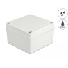 Delock Installationsgehäuse IP65 wasserdicht 125 x 125 x 75 mm grau