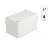 Delock Installationsgehäuse IP65 wasserdicht 130 x 80 x 70 mm grau
