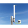 Delock 5G LTE Antenne N Buchse -2,14 - 2,93 dBi 33,5 cm starr Wand- und Mastmontage omnidirektional outdoor weiß