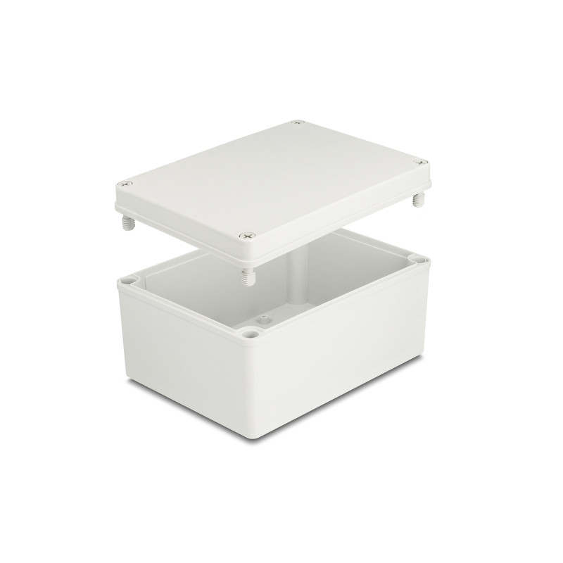 Delock Installationsgehäuse IP65 wasserdicht 200 x 150 x 100 mm grau